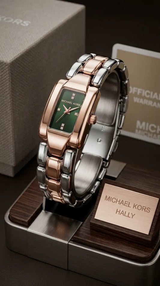 Michael Kor_s Hally Rose Two Tone Green Women's 