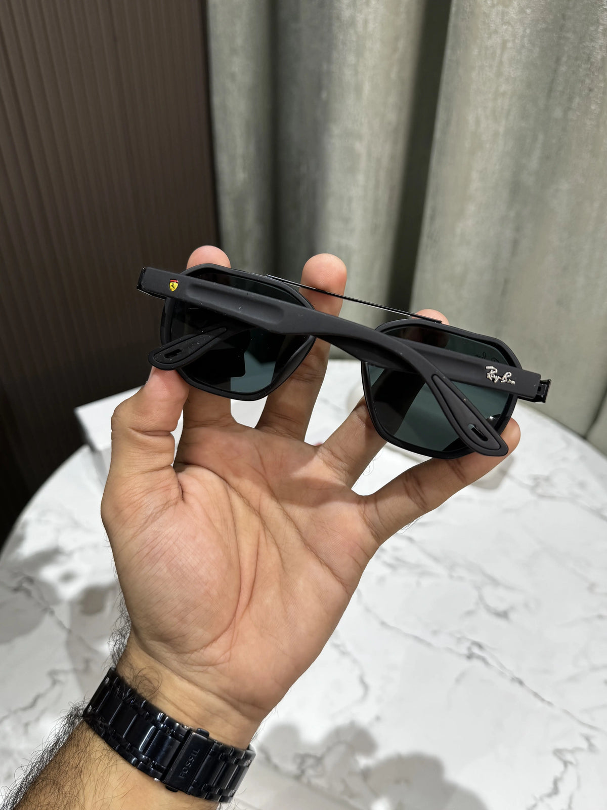 RayBan All Black Premium Shades 943